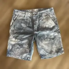 Paul smith水色タイダイショートデニムパンツのサムネイル