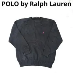 268○① POLO by Ralph Lauren ブラック セーター