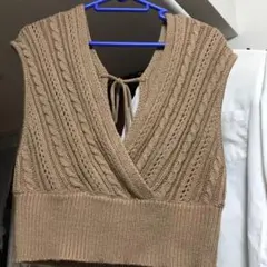 ニットベスト　レイカズン　秋