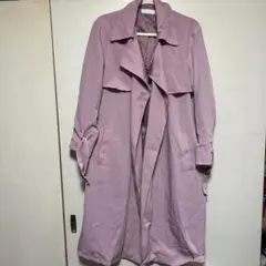 CECIL McBEE COAT ピンク トレンチコート