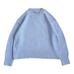 定価29700円 セオリーリュクス クルーネック バルキー ニット プルオーバー