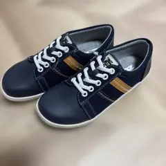 moz スニーカー　ネイビー　23.0cm 箱無し