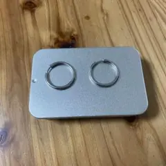 サージカルステンレスピアス　フープ　シルバー