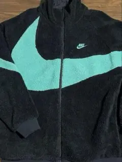 NIKE スウッシュ atmos限定色 ジェイド ボアジャケット リバーシブル