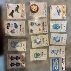 刺繍ワッペンセット（新幹線・ハングドンなど）