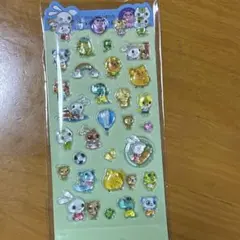 西松屋 ミミちゃんとなかまたち ぷっくりシール