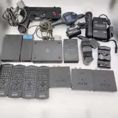ps1 ps2 ps3 ps4 周辺機器セット リモコン、コントローラー付 2