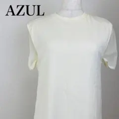 美品 AZUL レイヤード半袖Tシャツ ノースリーブ 0689B