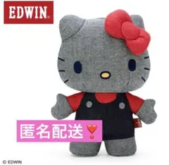 ハローキティ EDWIN コラボ デニム ぬいぐるみ - メルカリ