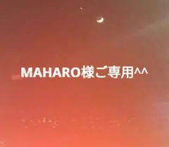 MAHARO様ご専用ページでございます^^