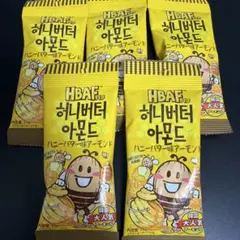 35g×5袋_韓国菓子_HBAF ハニーバターアーモンド