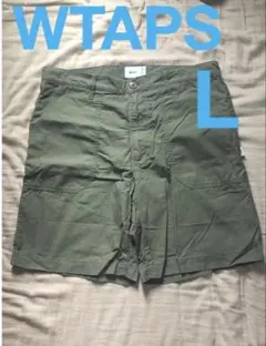 H*H様 WTAPS ショーツ Lサイズ オリーブ イージーパンツ - メルカリ