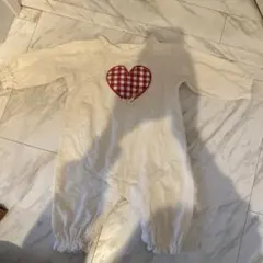 cottoli ハート ロンパース