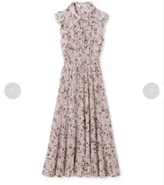 SNIDEL sustainableフリルプリーツワンピース