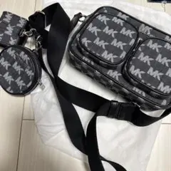 MICHAEL KORS JET SET ITEM デニムMKシグネチャー