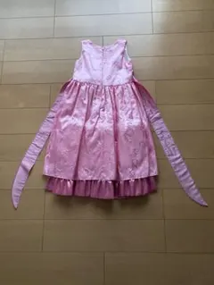 演奏会発表会用子供ピンクドレス