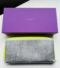 KUBERA 9981 ラウンドファスナー 長財布【Hybrid】 新品未使用 KUBERA 9981 1年保証 鮫桟革 長財布 ラウンドファスナー 鮫革 本