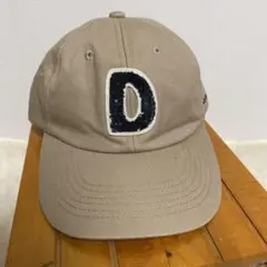 DOUBLE STANDARD Dロゴ キャップ ベージュ