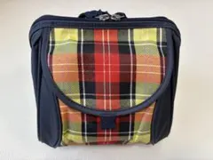ジャクエツ　イエローチェック　幼稚園通園カバン