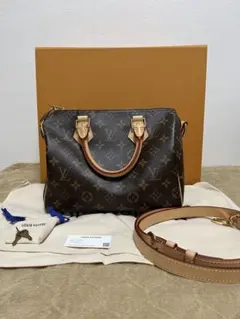 Louis Vuitton モノグラム スピーディバンドリエール25