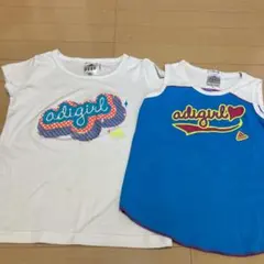 Tシャツ　120 130 アディダス　2枚セット