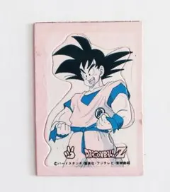 【 レアかも？ 】　ドラゴンボールZ　マグネット　孫悟空　型抜き　多分90年代