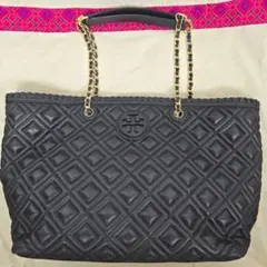トリーバーチ キルティング レザーバッグ 黒