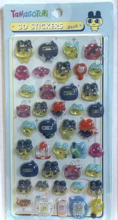 【たまごっち】3Dステッカー シール まめっち
