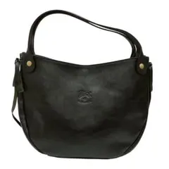 IL BISONTE イルビゾンテ レザー ハンドバッグ イタリア製