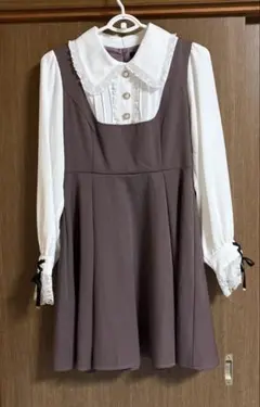 最終値下げ‼️ROJITA ジャンスカライクビジュ量産型 地雷系ワンピース