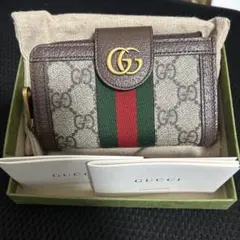 GUCCI オフィディア カードケース　財布　小銭入れGGスプリームキャンバス