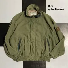00s ナイロンブルゾン　ジャケット　古着　アメカジ　y2k