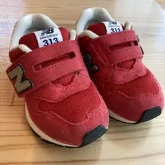 New Balance 313 レッド キッズスニーカー