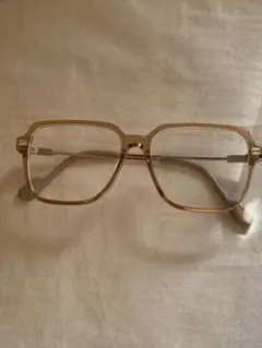 Blue elephant 伊達メガネ ベージュ系