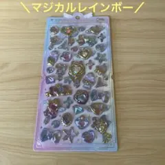 【正規品】ボンボンドロップシール★マジカル　レインボー