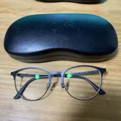 Ray-Ban シルバー ラウンドメガネ