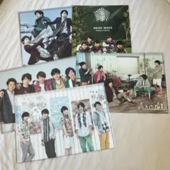 ARASHI 嵐 クリアファイル 5枚セット