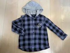 Klädskåp フード付きチェックシャツ