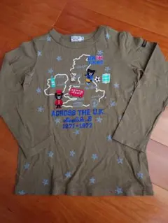 mikihouse ダブルビB　UKツアーロンT　130