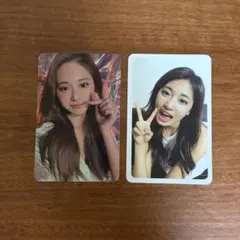 TWICE タレントカード 2枚セット