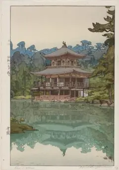 動画投稿中 F4 #銀閣寺 手描き水彩画 直筆原画 #京都世界遺産 - メルカリ