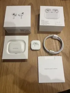 【美品・不備無し】AirPodsPROフルセット 動作確認済み