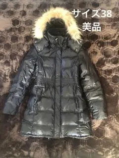 ダウンコート　黒　ロートレアモン