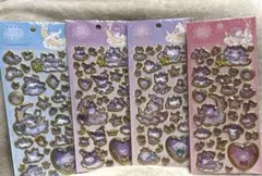 【新品正規品】サンリオ　ジュエリーステッカー　4種セット　カミオジャパン
