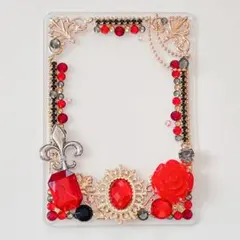 №745 飾れる！持ち歩ける！硬質カードケース デコ 硬質ケース