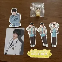 なにわ男子 長尾謙杜 めじるしチャーム HARDWORK トレカ ステッカー