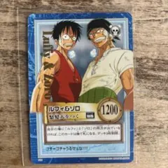 ワンピース カードダス ルフィ&ゾロ 怒髪天をつく S84 - メルカリ