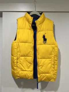 ラルフローレン　キッズ　ダウンベスト　美品