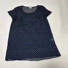 Jocomomola ホコモモラ　フレンチ袖　チュニック　Lのサムネイル