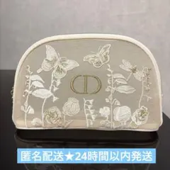 【美品】DIOR マザーズデイ ディオールオリジナル刺繍ポーチ